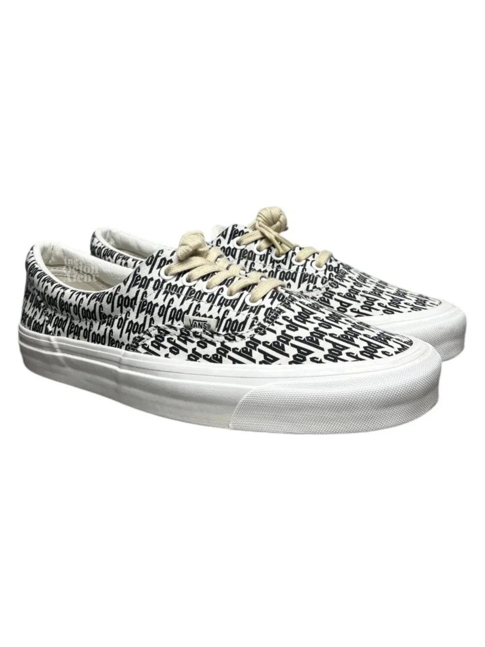 Size 11 Fear of God x Vans Era 95 Reissue 'Marshmallow' VN0A2XRYML6 Pre-Owned